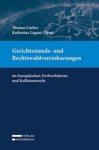 Produktbild: Gerichtsstands- und Rechtswahlvereinbarungen