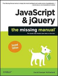 Produktbild: JavaScript and jQuery: The Missing Manual