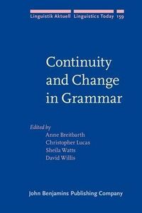Produktbild: Continuity and Change in Grammar