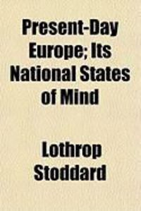 Produktbild: Present-Day Europe; Its National States of Mind