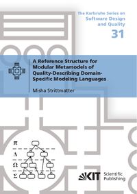 Produktbild: A Reference Structure for Modular Metamodels of Quality-Describing Domain-Specific Modeling Languages