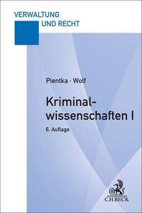 Produktbild: Kriminalwissenschaften I