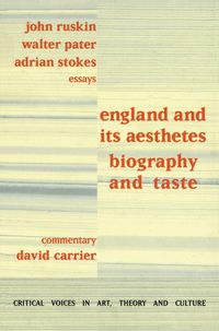 Produktbild: England and its Aesthetes