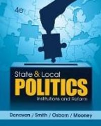Produktbild: State & Local Politics 4/E