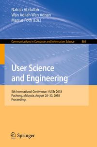 Produktbild: User Science and Engineering