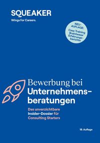 Produktbild: Das Insider-Dossier: Bewerbung bei Unternehmensberatungen (19. Auflage)
