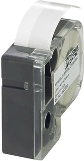 Produktbild: Phoenix Contact 803932 MM-WML 5 (EX10)R C1 WH/BK Etiketten f&uuml;r Thermotransferdrucker Montage-Art: aufkleben Wei&szlig;, Schwarz 1 St.