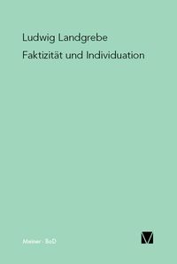 Produktbild: Faktizit&auml;t und Individuation