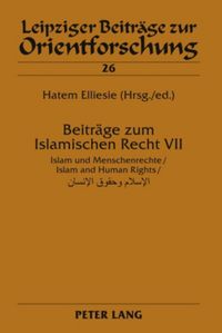 Produktbild: Beitraege zum Islamischen Recht VII