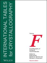 Produktbild: International Tables for Crystallography, Volume F