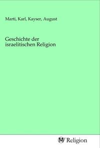 Produktbild: Geschichte der israelitischen Religion