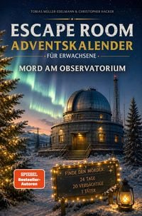 Produktbild: Escape Room Adventskalender f&uuml;r Erwachsene: Mord am Observatorium