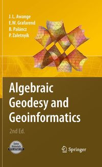 Produktbild: Algebraic Geodesy and Geoinformatics