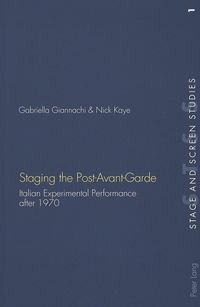Produktbild: Staging the Post-Avant-Garde