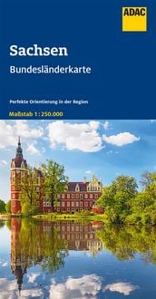 Produktbild: ADAC Bundesl&auml;nderKarte Deutschland Blatt 9 Sachsen 1:250 000