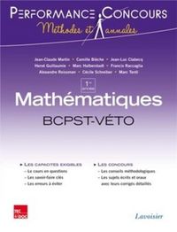 Produktbild: Math&eacute;matiques 1re ann&eacute;e BCPST VETO
