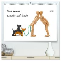 Produktbild: Und immer wieder mit Liebe (hochwertiger Premium Wandkalender 2026 DIN A2 quer), Kunstdruck in Hochglanz