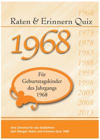 Produktbild: Raten und Erinnern Quiz 1968