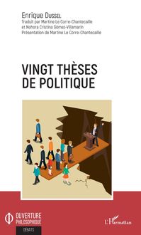 Produktbild: Vingt th&egrave;ses de politique