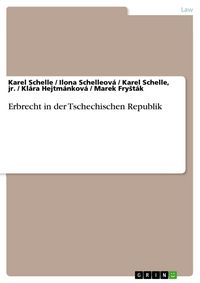 Produktbild: Erbrecht in der Tschechischen Republik