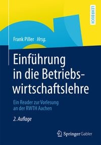 Produktbild: Einführung in die Betriebswirtschaftslehre