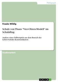 Produktbild: Schulz von Thun im Schulalltag