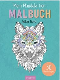 Produktbild: Mein Mandala-Tier-Malbuch &ndash; Wilde Tiere