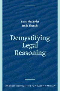 Produktbild: Demystifying Legal Reasoning