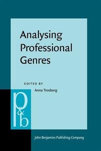 Produktbild: Analysing Professional Genres