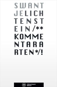 Produktbild: Kommentararten