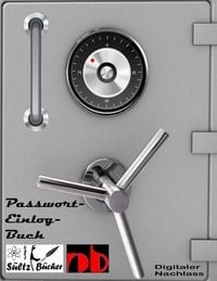 Produktbild: Passwort-Logbuch - Passwort Liste - digitaler Nachlass/Erbe - Erinnerungsbuch - Nachschlagebuch - Notizbuch - Einlogbuch - Internet Organizer