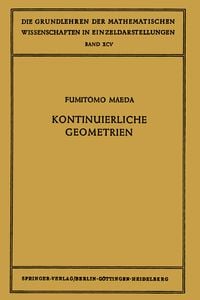 Produktbild: Kontinuierliche Geometrien