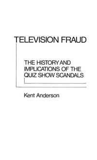 Produktbild: Television Fraud