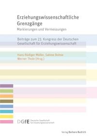 Produktbild: Erziehungswissenschaftliche Grenzg&auml;nge