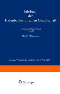 Produktbild: Jahrbuch der Hafenbautechnischen Gesellschaft