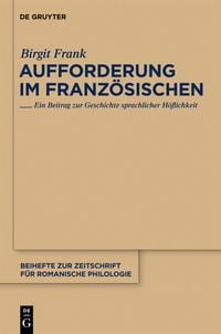 Produktbild: Aufforderung im Franz&ouml;sischen