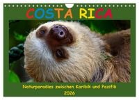 Produktbild: Costa Rica - Naturparadies zwischen Karibik und Pazifik (Wandkalender 2026 DIN A4 quer), CALVENDO Monatskalender