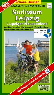 Produktbild: Radwander- und Wanderkarte S&uuml;draum Leipzig, Leipziger Neuseenland