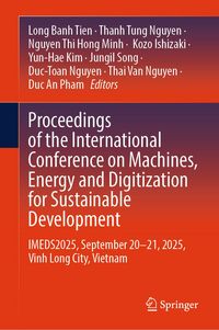 Produktbild: Proceedings of the International Conference on Machines, Energy and Digitization for Sustainable Development