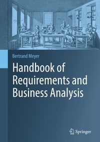 Produktbild: Handbook of Requirements and Business Analysis