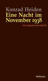Produktbild: Eine Nacht im November 1938