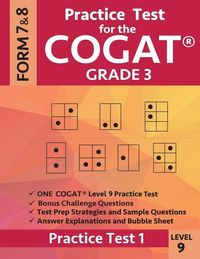 Produktbild: Practice Test for the Cogat Grade 3 Level 9 Form 7 and 8