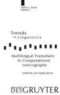 Produktbild: Multilingual FrameNets in Computational Lexicography