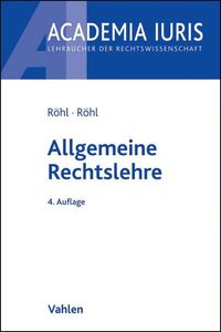 Bild vom Artikel Allgemeine Rechtslehre vom Autor Klaus Friedrich Röhl