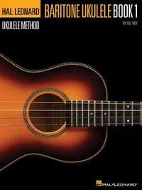 Produktbild: Lil' REV Hal Leonard Baritone Ukulele Method Book 1 Beginner Sheet Music Learn Chords Scales Strumming and Songs Ukulele Instruction Songbook Teacher Resource and Gift for Musicians