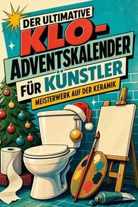 Produktbild: Der ultimative Klo-Adventskalender f&uuml;r K&uuml;nstler