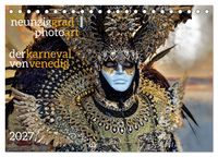 Produktbild: neunziggrad I photoart: der karneval von venedig (Tischkalender 2027 DIN A5 quer), CALVENDO Monatskalender