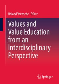 Produktbild: Values and Value Education from an Interdisciplinary Perspective