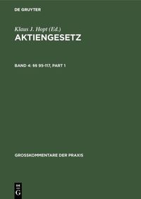 Produktbild: Aktiengesetz / &sect;&sect; 95-117