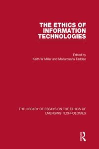 Produktbild: The Ethics of Information Technologies